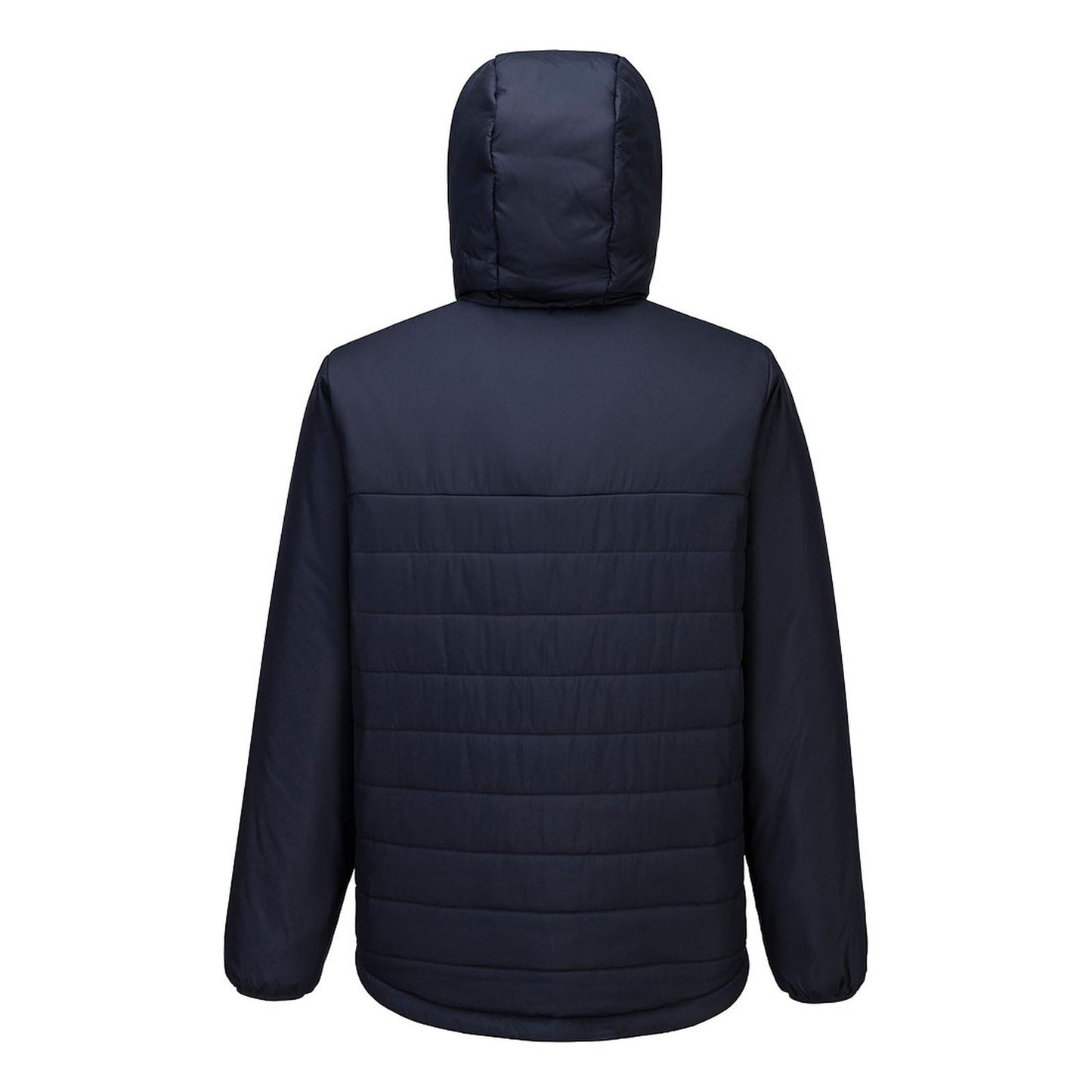 Portwest Klassieke Regenkleding Bescherming Tegen Alle Weersomstandigheden Jassen S608 professioneel capuchon gevoerd baffle donker marineblauw(NV)