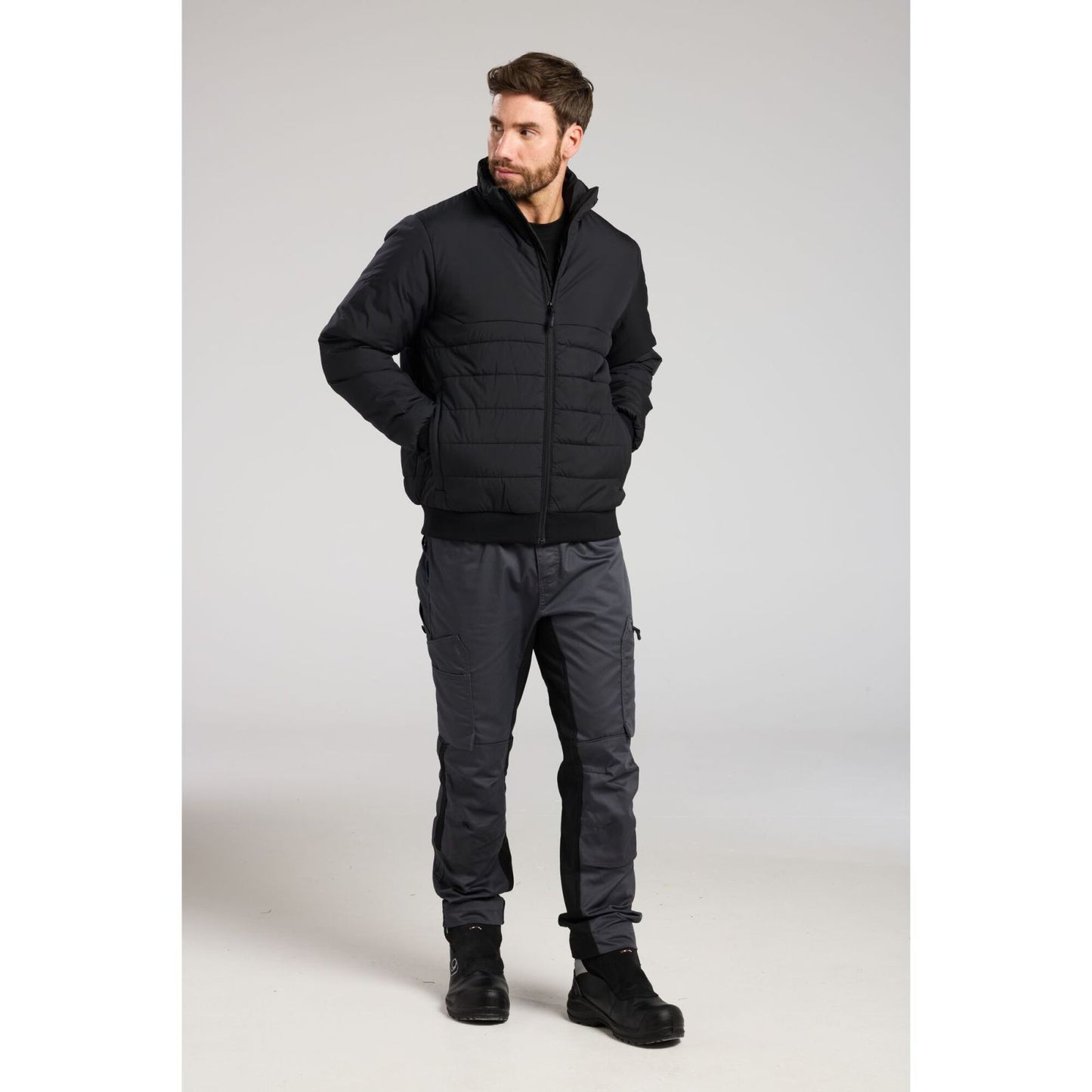 Portwest Bomberjack S609 professioneel gevoerd zwart(BK)