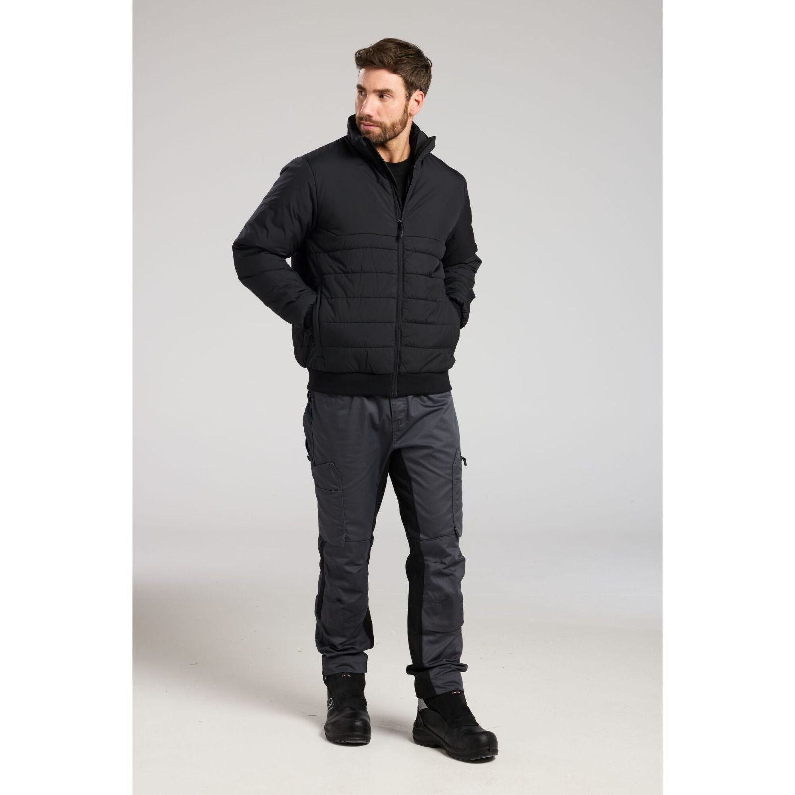 Portwest Bomberjack S609 professioneel gevoerd zwart(BK)