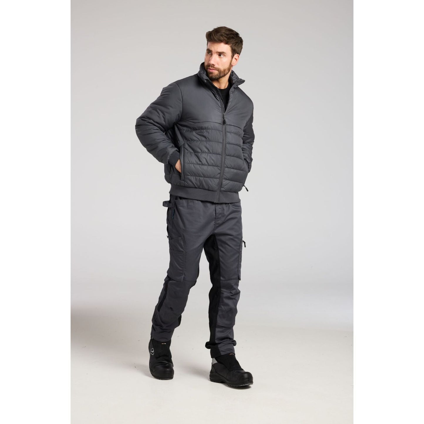 Portwest Bomberjack S609 professioneel gevoerd metaalgrijs(MG)