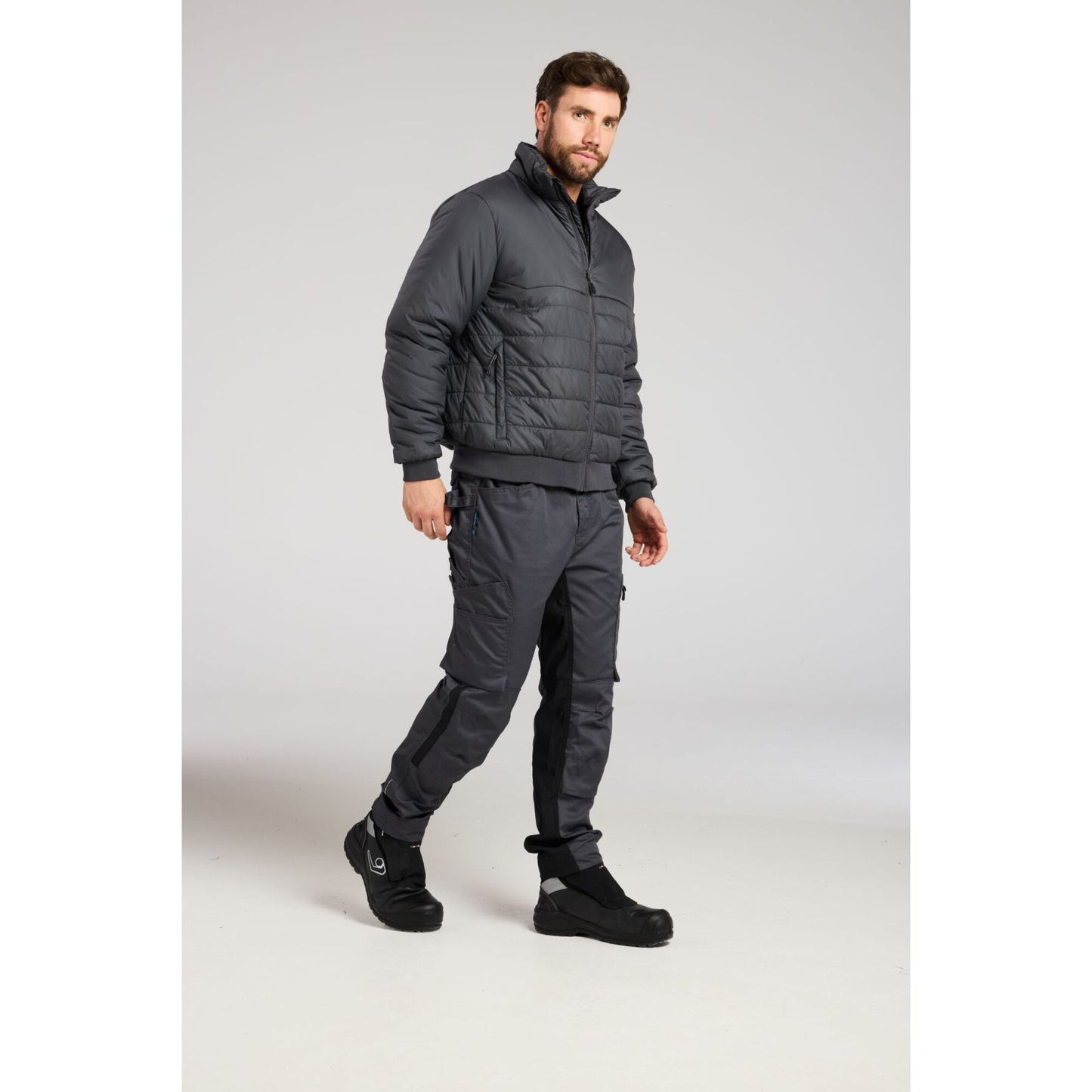 Portwest Bomberjack S609 professioneel gevoerd metaalgrijs(MG)