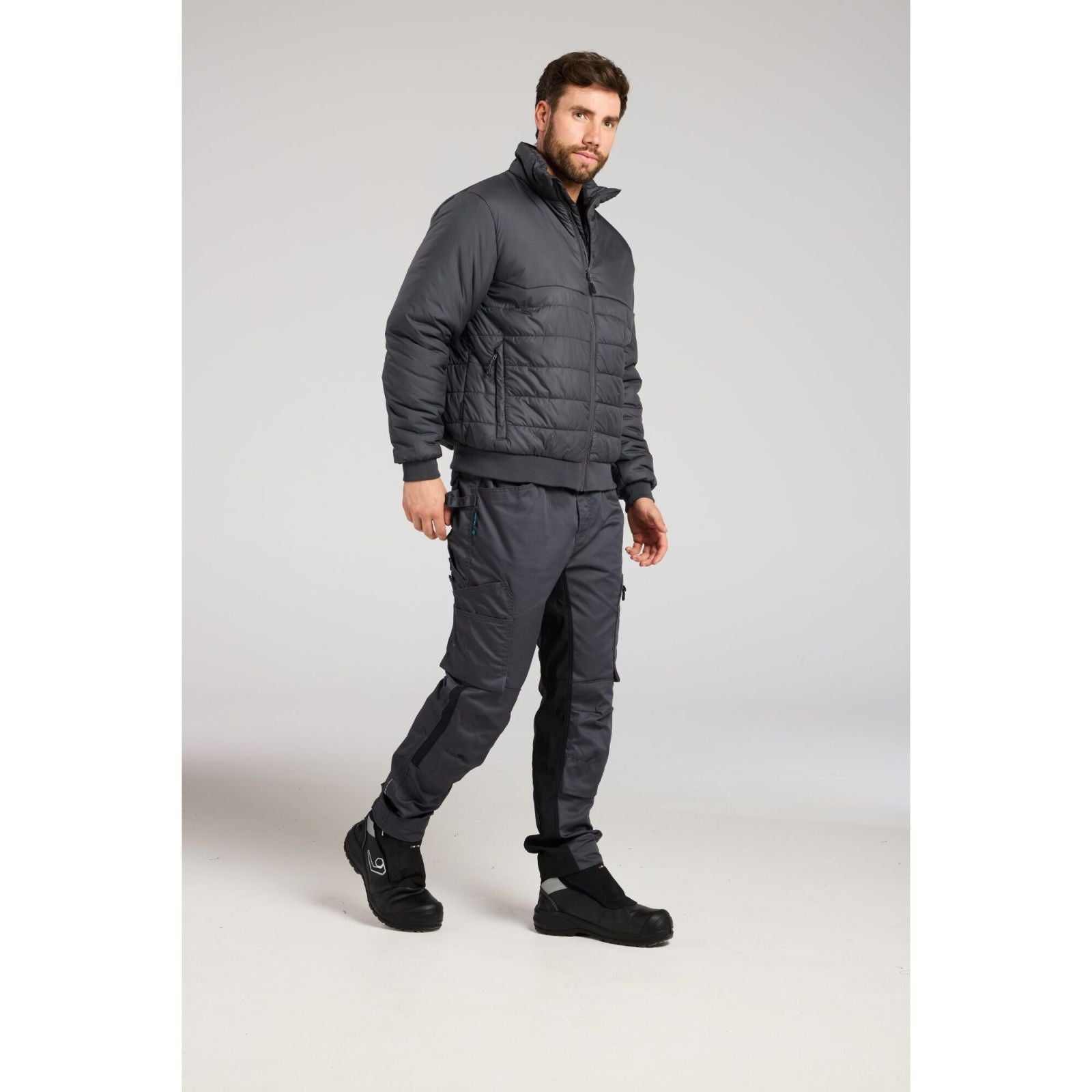 Portwest Bomberjack S609 professioneel gevoerd metaalgrijs(MG)