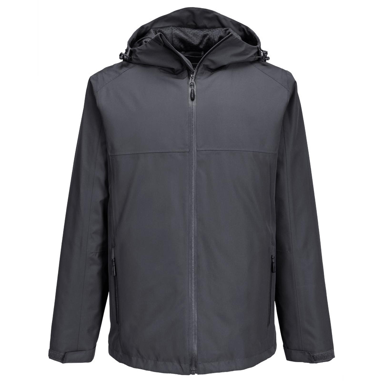 Portwest Klassieke Regenkleding Bescherming Tegen Alle Weersomstandigheden Regenjack S610 professioneel metaalgrijs(MG)