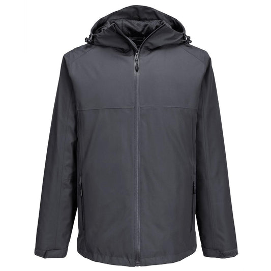 Portwest Klassieke Regenkleding Bescherming Tegen Alle Weersomstandigheden Regenjack S610 professioneel metaalgrijs(MG)