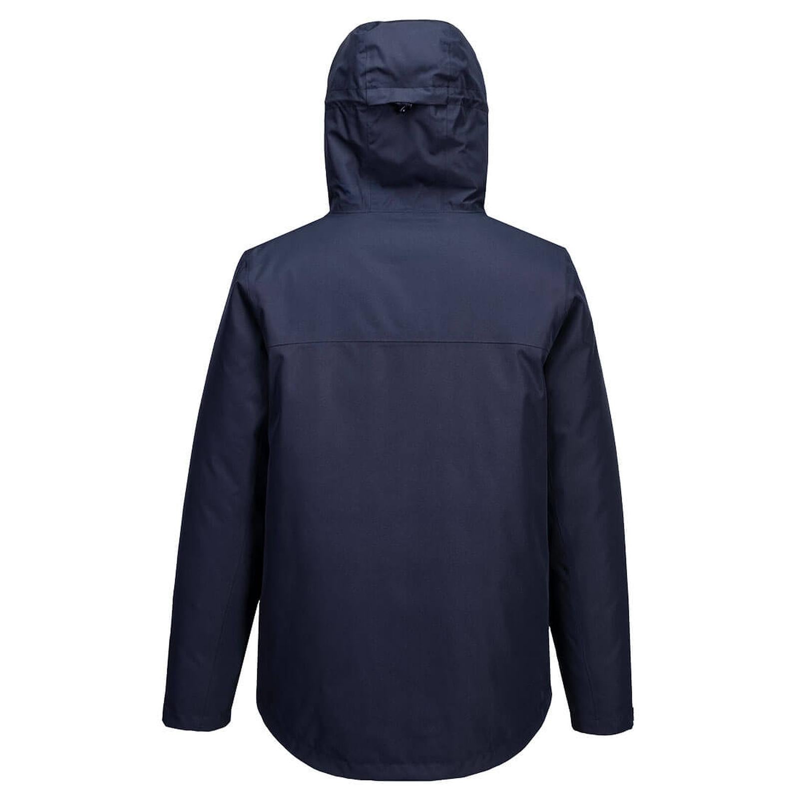Portwest Klassieke Regenkleding Bescherming Tegen Alle Weersomstandigheden Winterjack S611 professioneel donker marineblauw(NV)