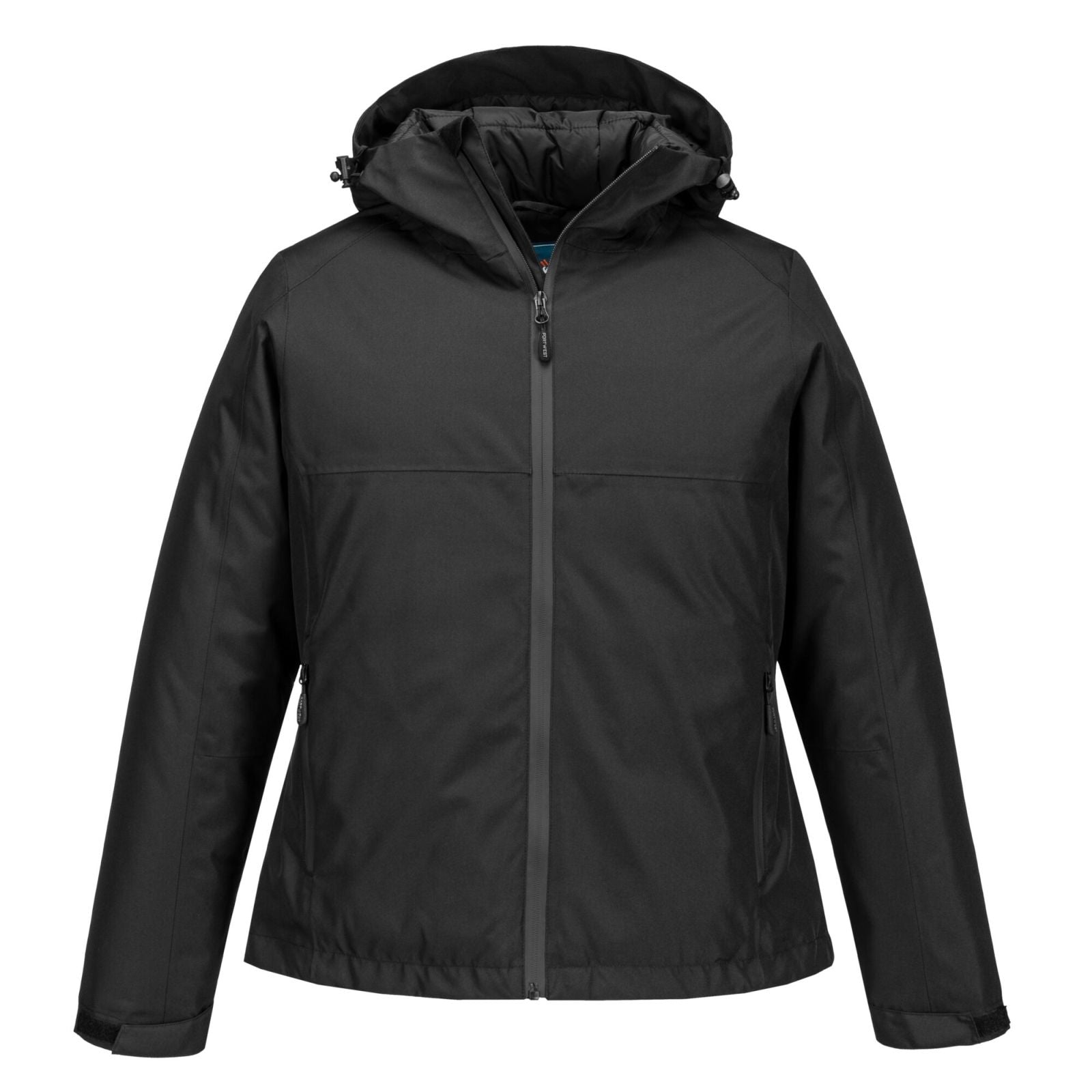 Portwest Dames regenkleding Alle Weersomstandigheden Winterjas S612 professioneel dames zwart(BK)