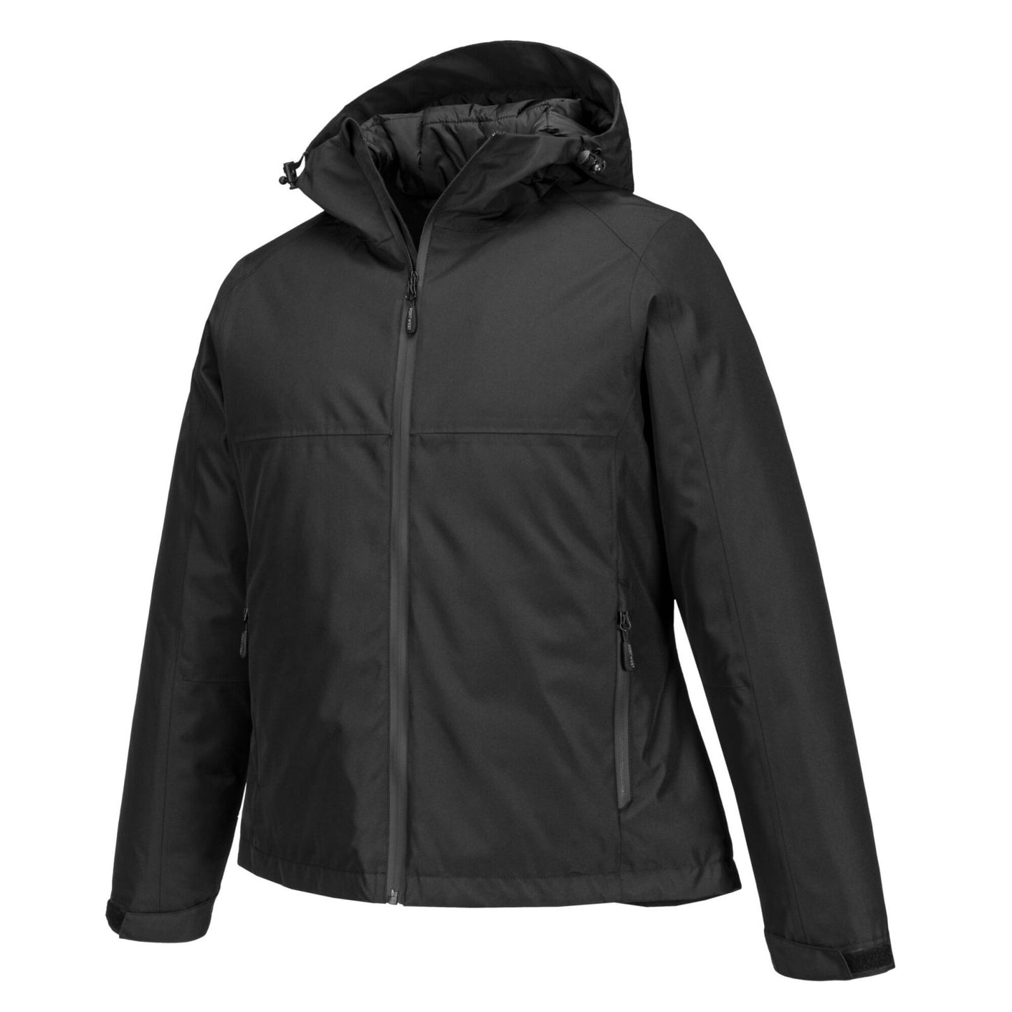 Portwest Dames regenkleding Bescherming Tegen Alle Weersomstandigheden Winterjas S612 professioneel dames zwart(BK)