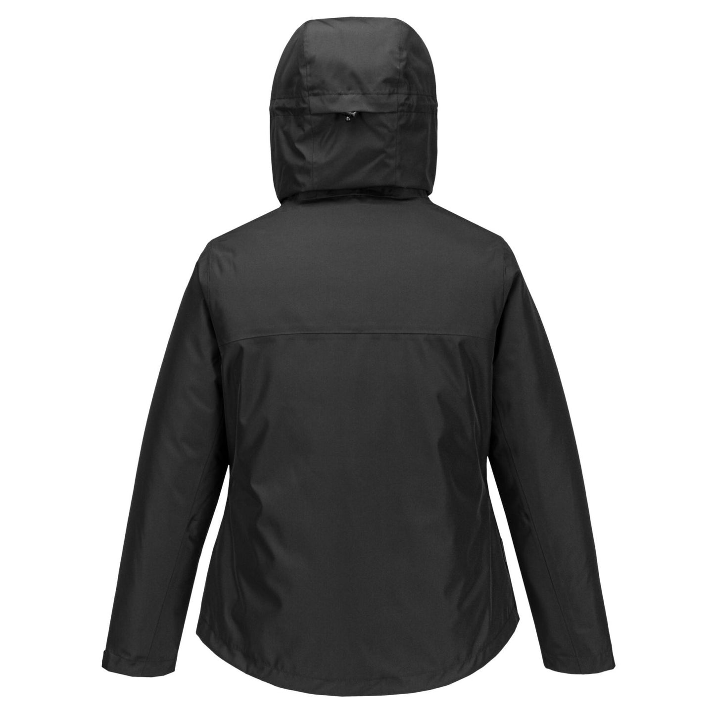 Portwest Dames regenkleding Alle Weersomstandigheden Winterjas S612 professioneel dames zwart(BK)