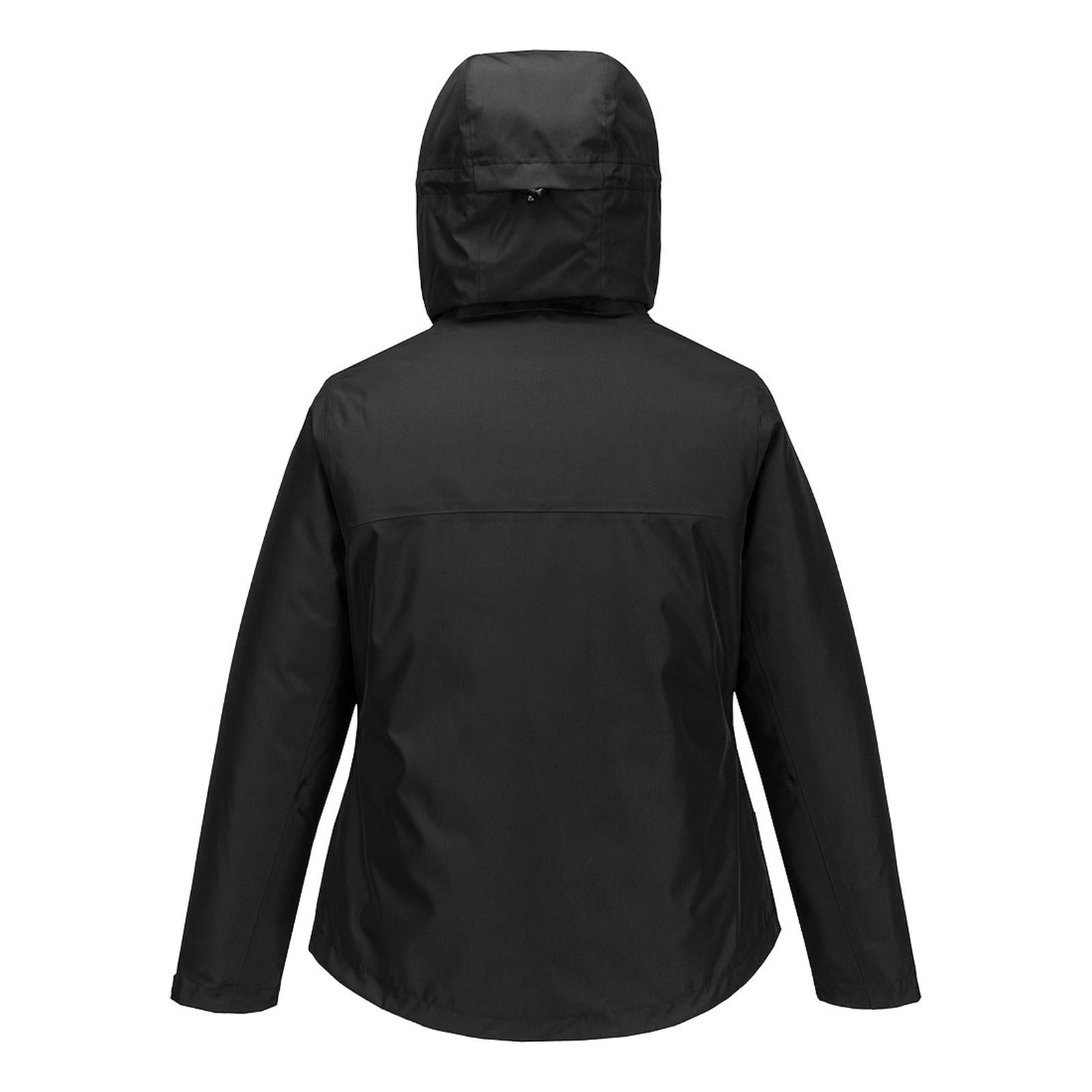 Portwest Dames regenkleding Bescherming Tegen Alle Weersomstandigheden Winterjas S612 professioneel dames zwart(BK)