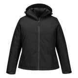 Portwest Dames regenkleding Bescherming Tegen Alle Weersomstandigheden Winterjas S612 professioneel dames zwart(BK)