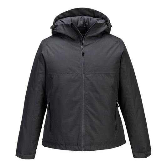 Portwest Dames regenkleding Bescherming Tegen Alle Weersomstandigheden Winterjas S612 professioneel dames metaalgrijs(MG)