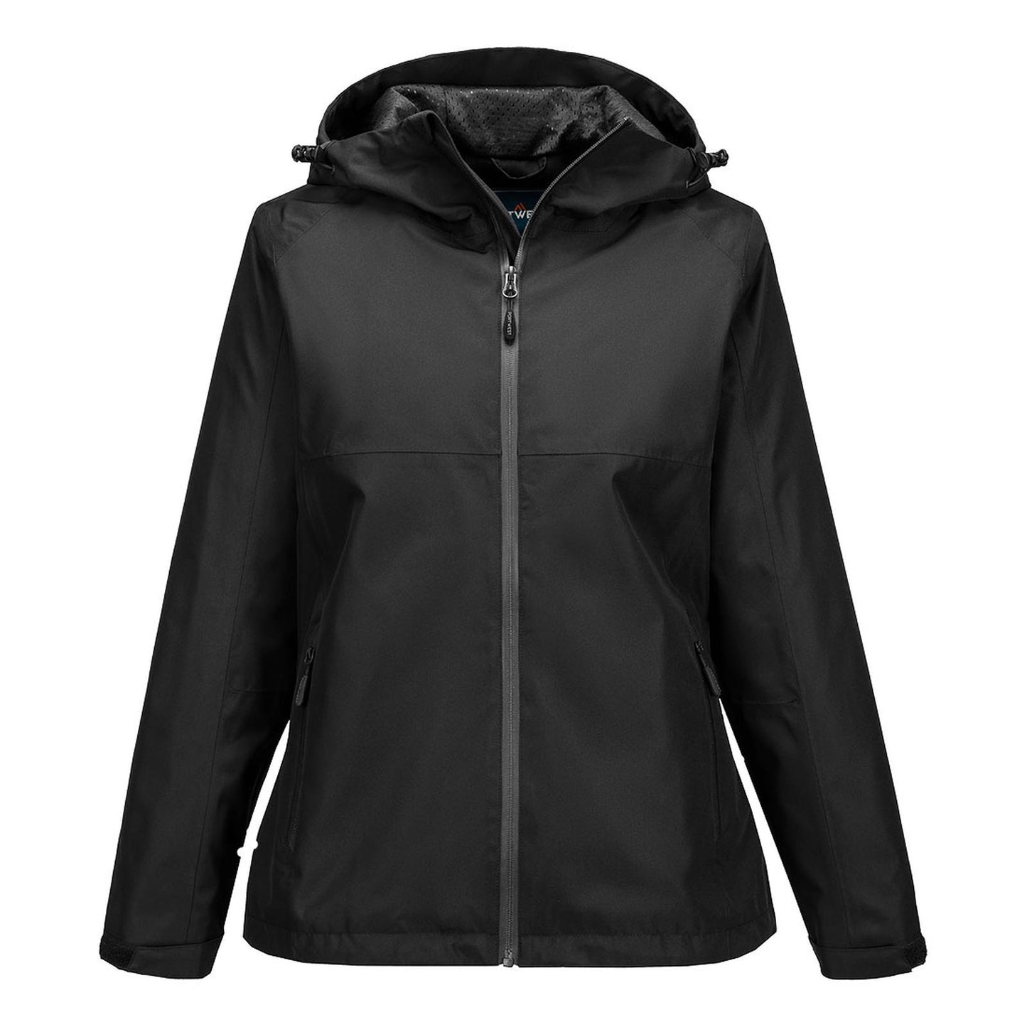 Portwest Dames regenkleding Bescherming Tegen Alle Weersomstandigheden Regenjack S614 professioneel dames zwart(BK)