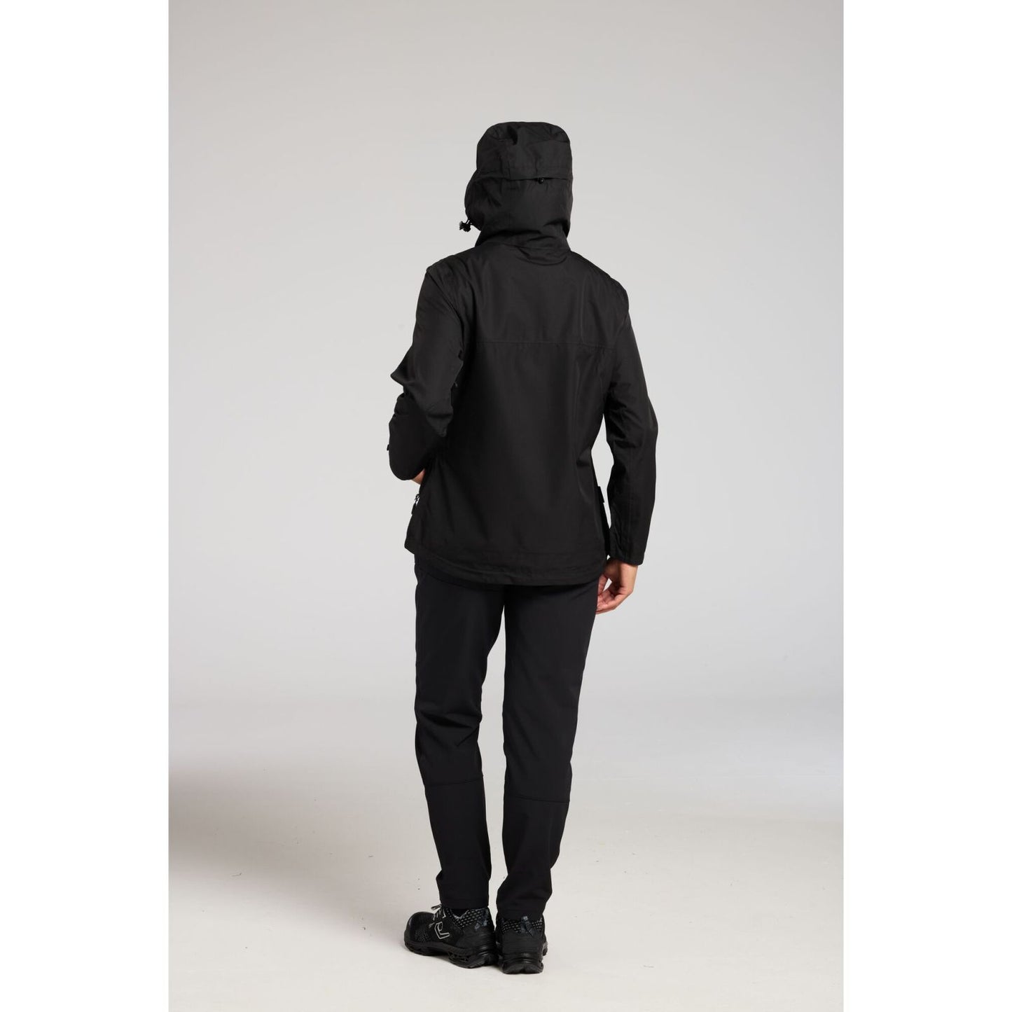 Portwest Dames regenkleding Alle Weersomstandigheden Regenjack S614 professioneel dames zwart(BK)