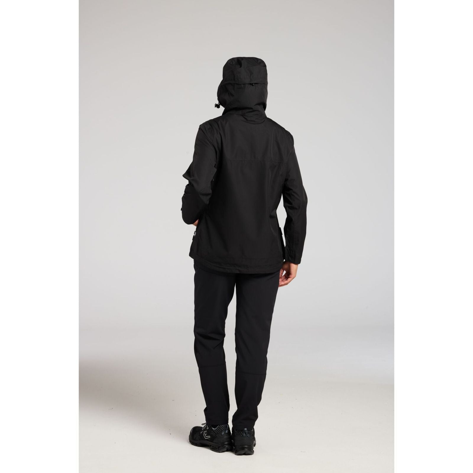 Portwest Dames regenkleding Alle Weersomstandigheden Regenjack S614 professioneel dames zwart(BK)