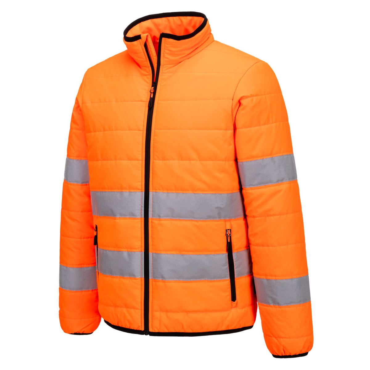 Portwest Jack S617 Hi-Vis gewatteerd oranje-zwart(OB)