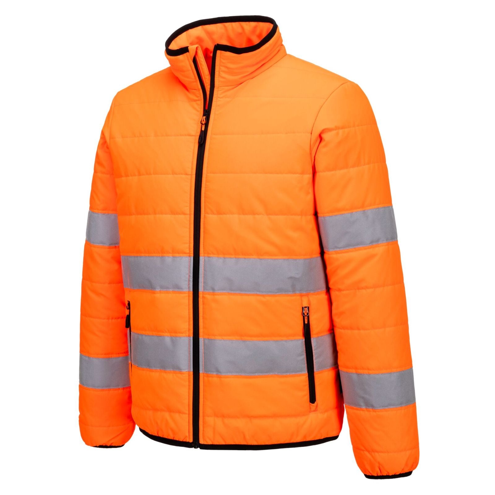 Portwest Jack S617 Hi-Vis gewatteerd oranje-zwart(OB)