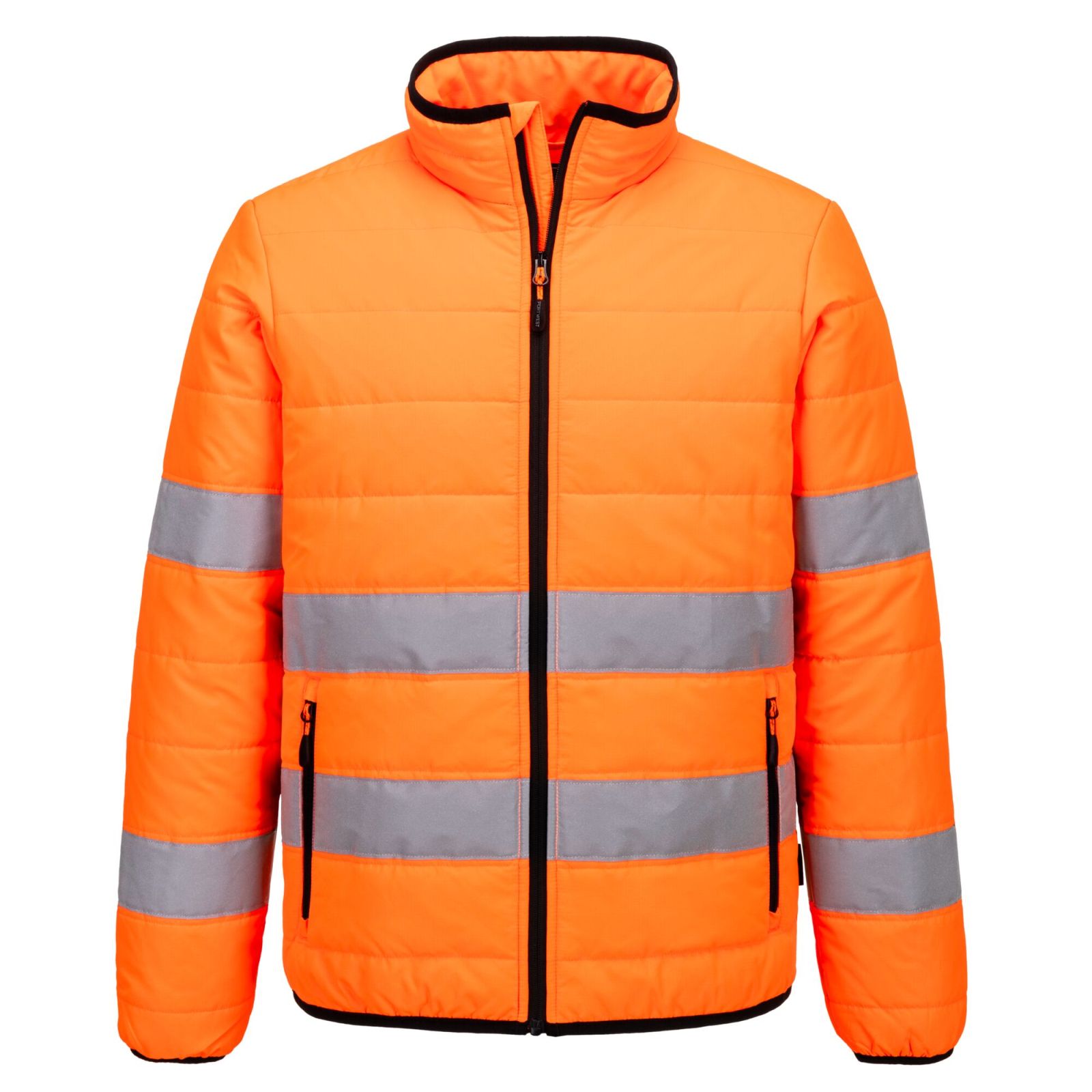 Portwest Jack S617 Hi-Vis gewatteerd oranje-zwart(OB)