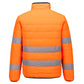 Portwest Jack S617 Hi-Vis gewatteerd oranje-zwart(OB)