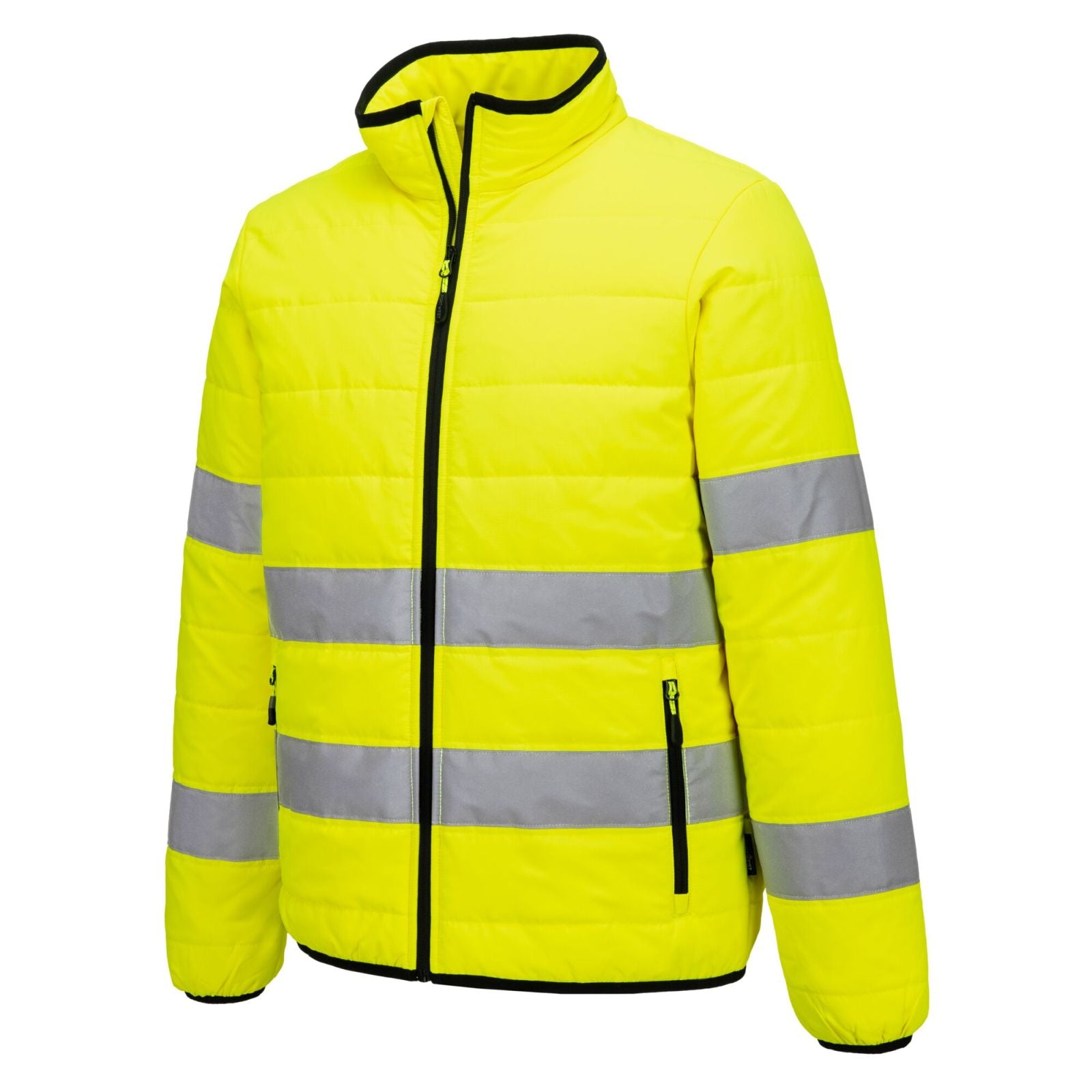 Portwest Jack S617 Hi-Vis gewatteerd geel-zwart(YB)