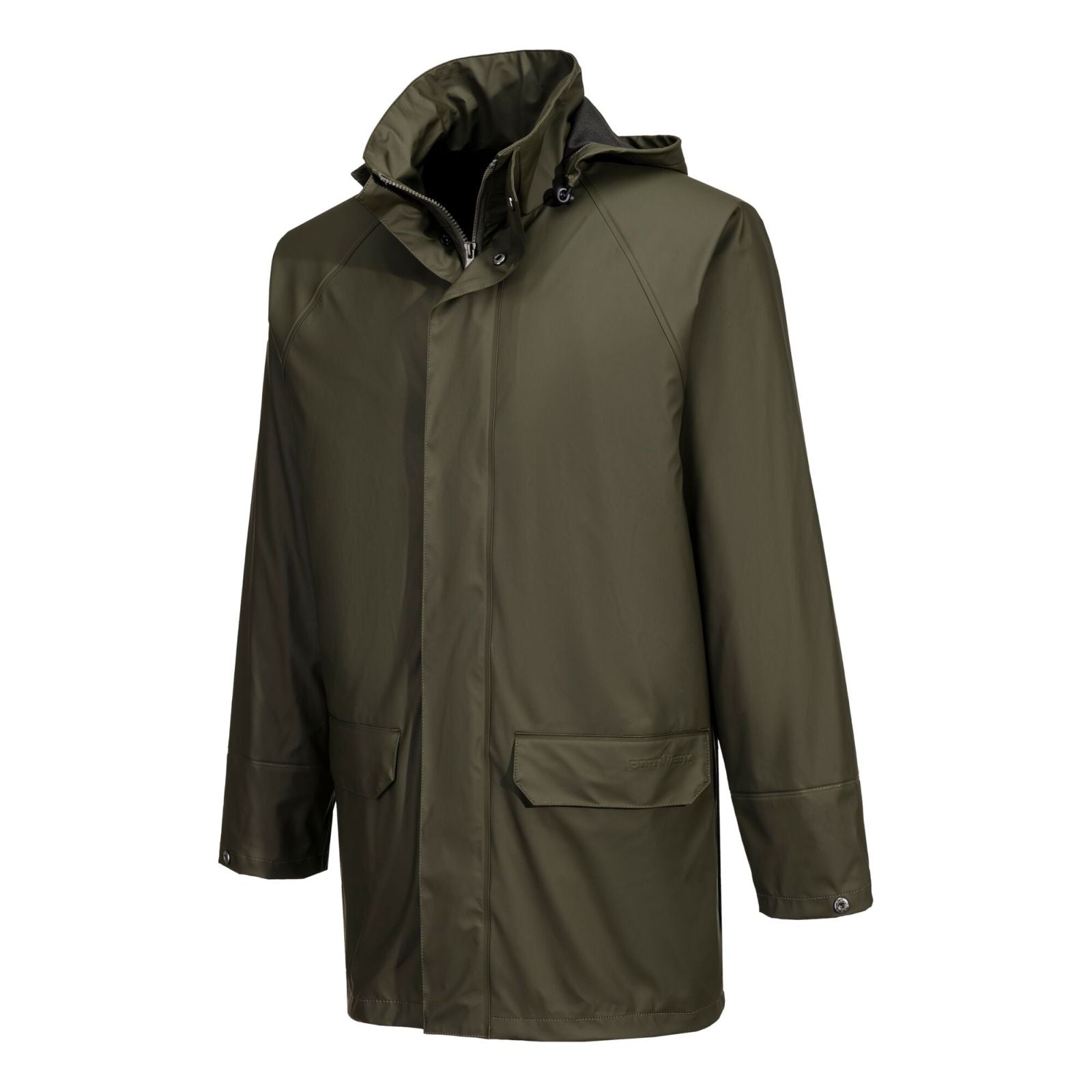 Portwest Flexatex Alle Weersomstandigheden Jack S651 Flexatex chemisch bosnacht groen(FN)