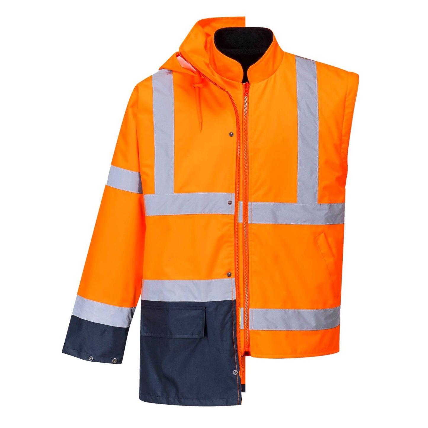 Portwest Jassen S766 oranje-marineblauw(ON)