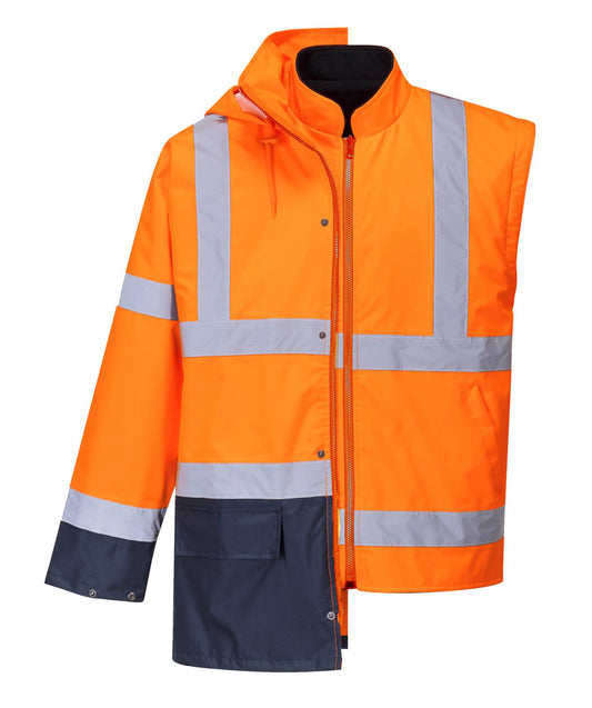 Portwest Jassen S766 oranje-marineblauw(ON)