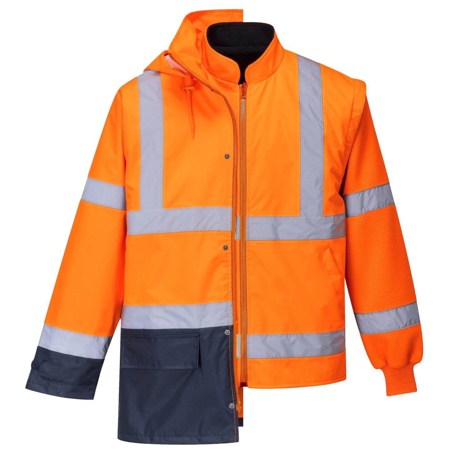 Portwest Jassen S768 oranje-marineblauw(ON)