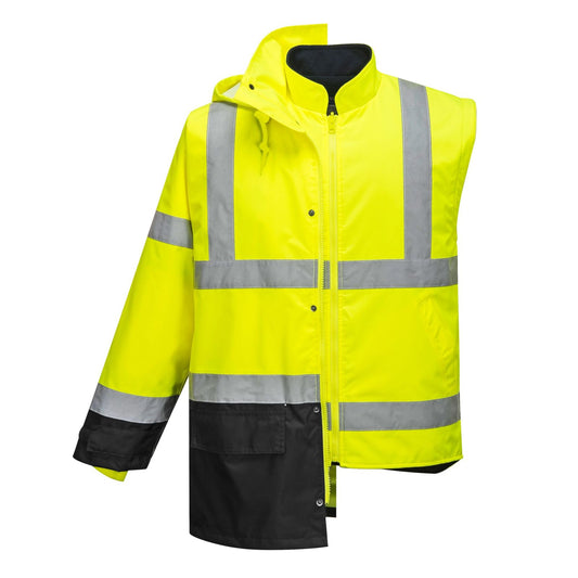 Portwest Jassen S768 geel-zwart(YB)