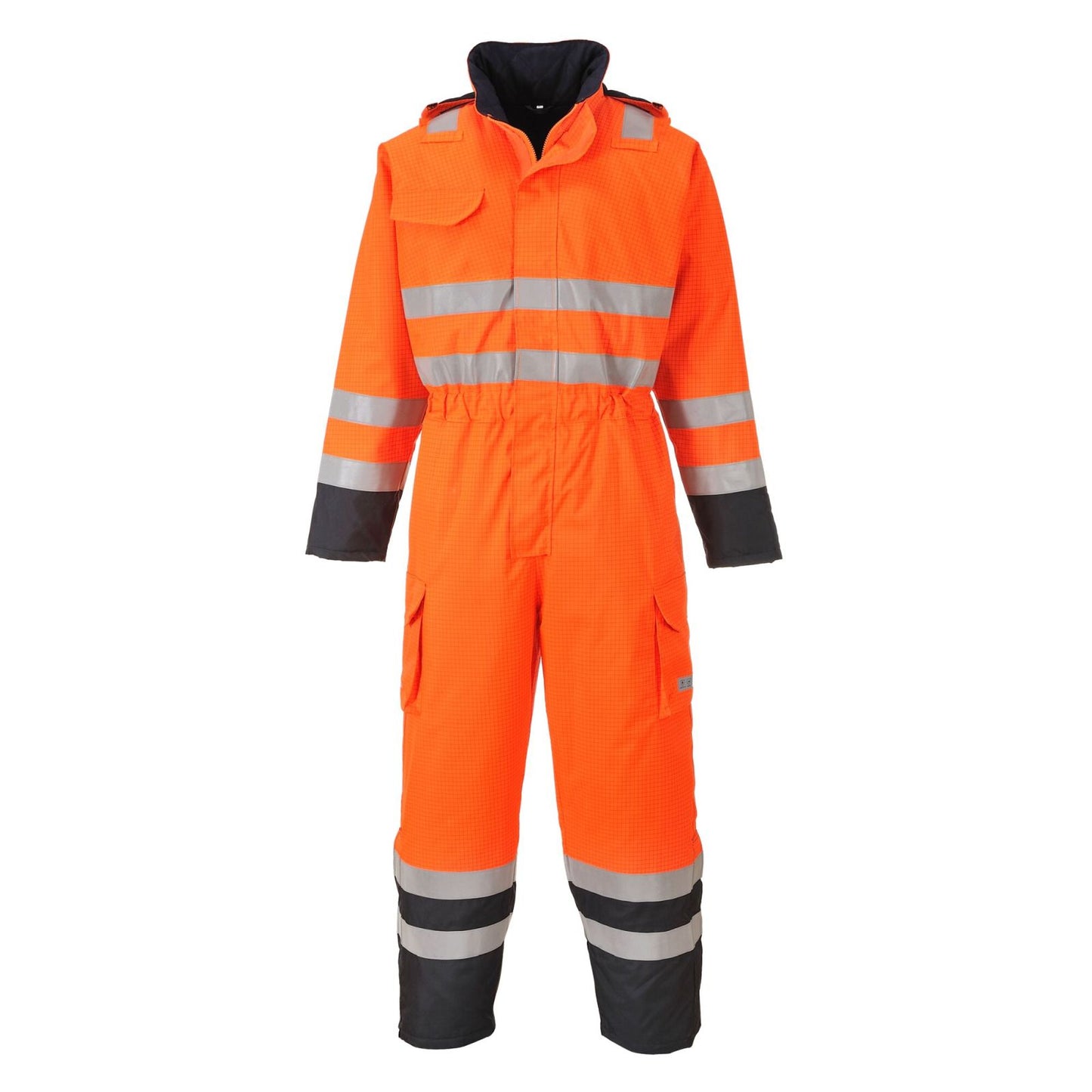 Portwest Bizflame Overalls S775 oranje-marineblauw(ON)