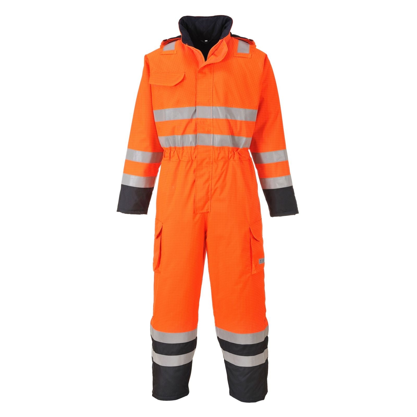 Portwest Bizflame Overalls S775 oranje-marineblauw(ON)