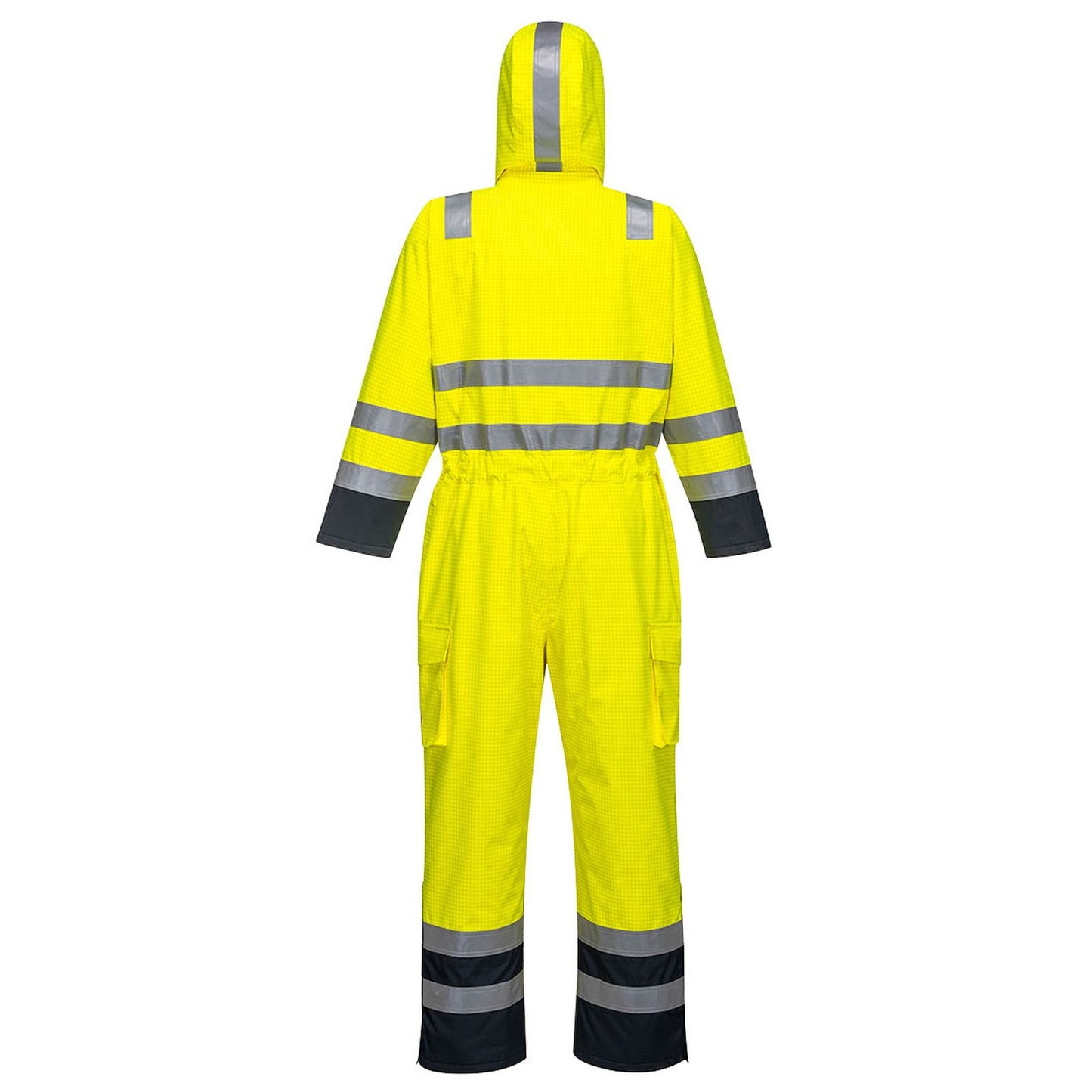 Portwest Bizflame Overalls S775 geel-marineblauw(YN)