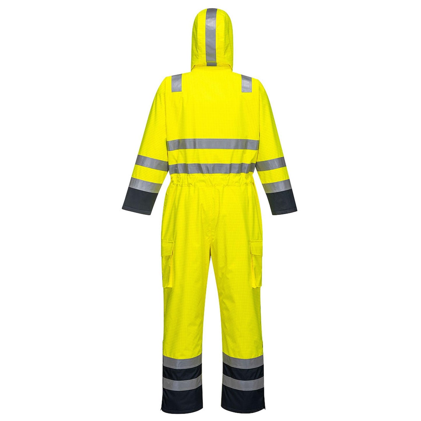 Portwest Bizflame Overalls S775 geel-marineblauw(YN)
