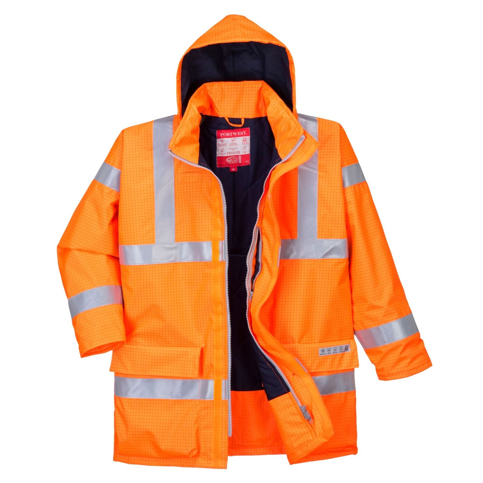 Portwest Bizflame Jassen S778 Vlamvertragend- antistatisch oranje(OR)