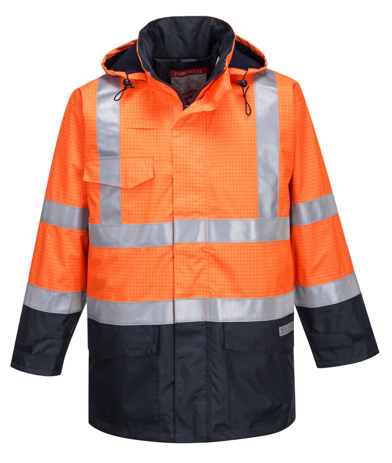 Portwest Bizflame Jassen S779 Multinorm HiVis oranje-marineblauw(ON)