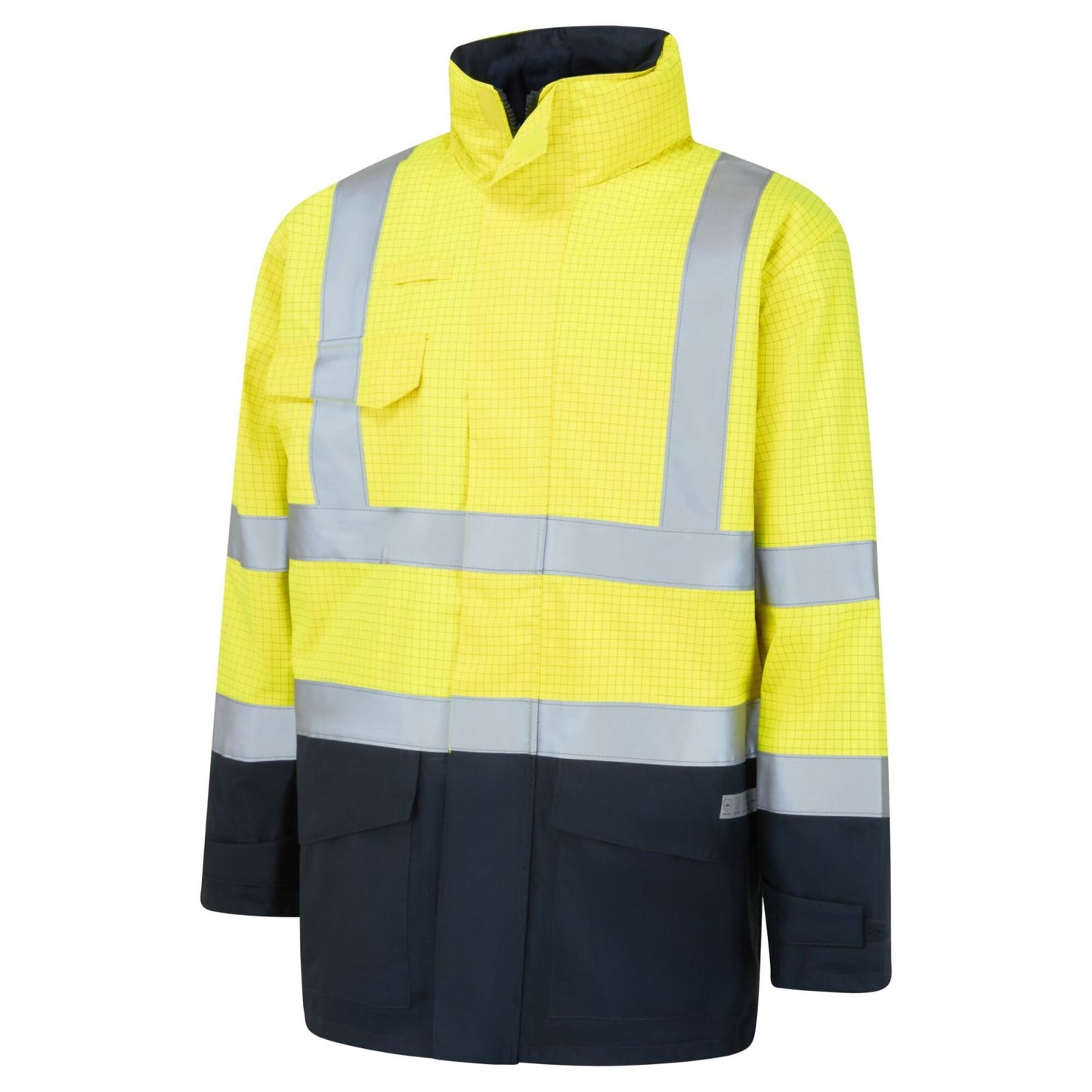 Portwest Bizflame Jassen S779 Multinorm HiVis geel-marineblauw(YN)