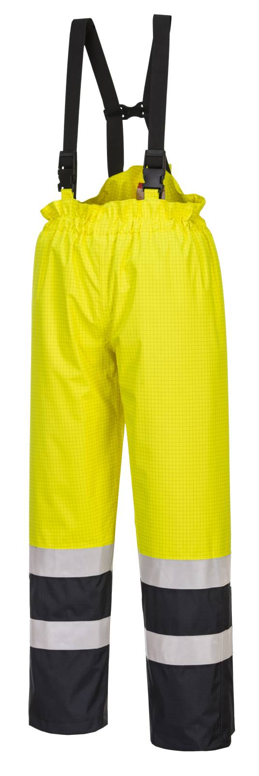 Portwest Bizflame Broeken S782 Multinorm HiVis geel-marineblauw(YN)
