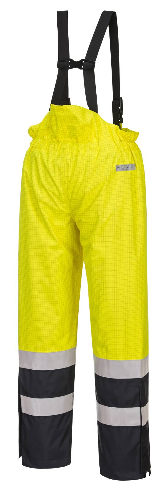 Portwest Bizflame Broeken S782 Multinorm HiVis geel-marineblauw(YN)