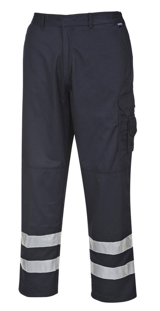 Portwest Broeken S917 UPF50+ UV Reflectieband marineblauw(NA)