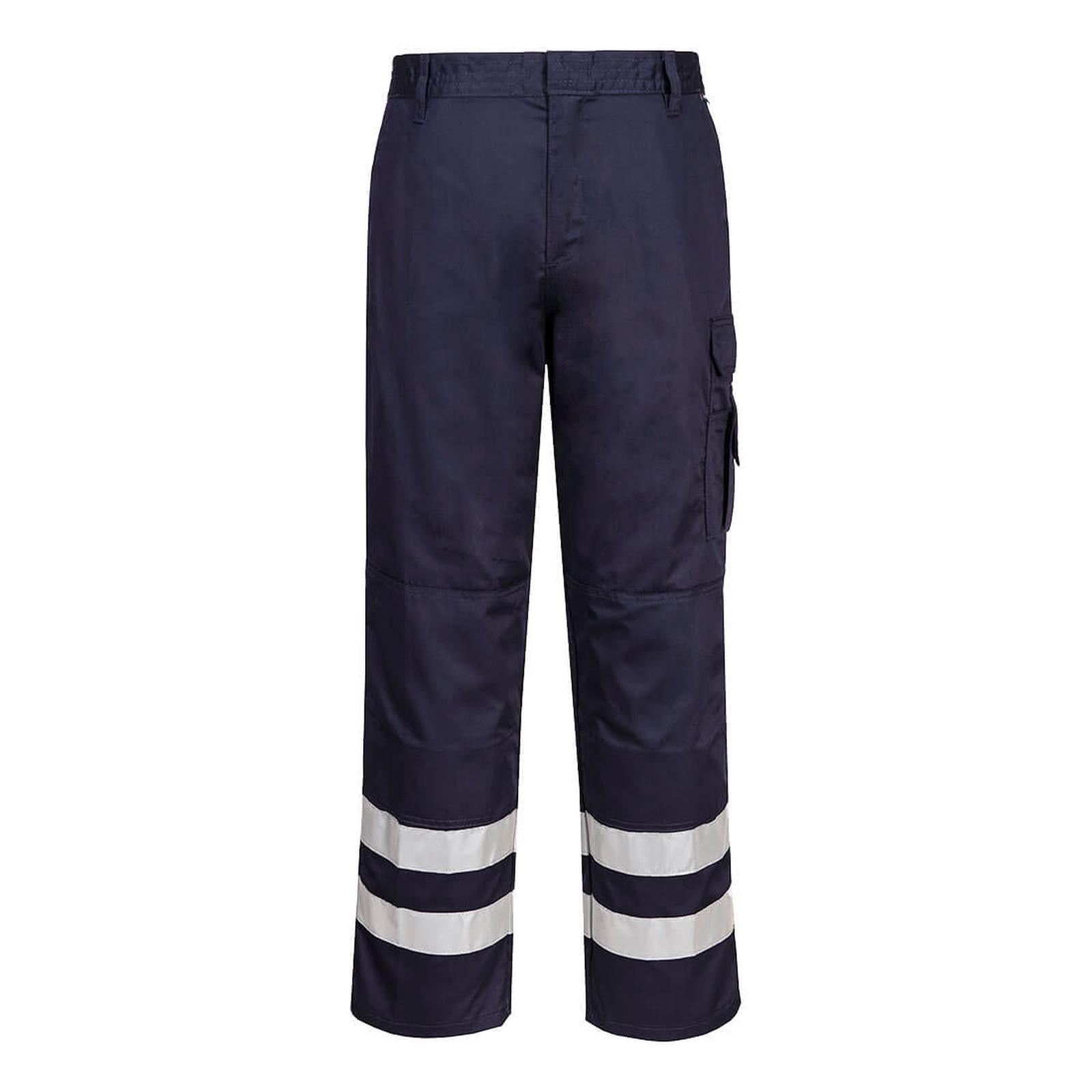 Portwest Broeken S917 UPF50+ UV Reflectieband marineblauw(NA)