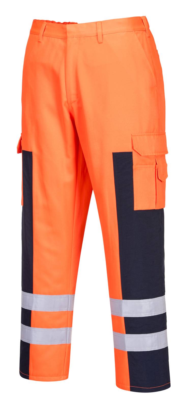 Portwest Broeken S919 oranje-marineblauw(ON)