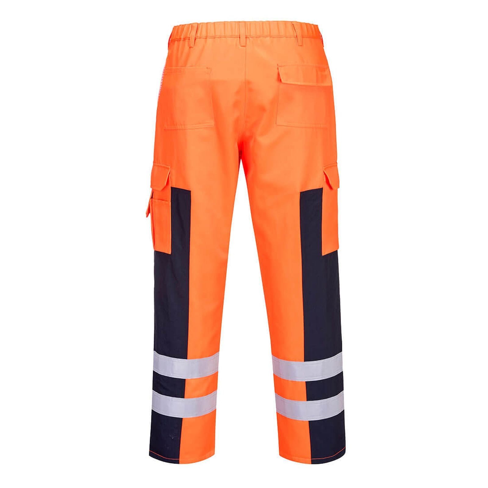Portwest Broeken S919 oranje-marineblauw(ON)