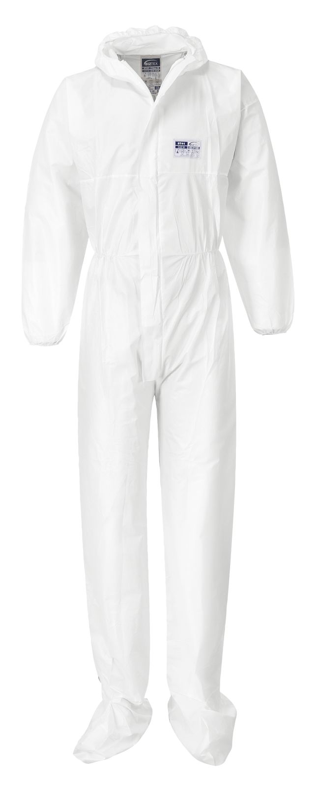 Portwest Biztex Micro Bescherming tegen risico's Overall ST41 Microporeuze Schoenbedekking Type 5/6 wit(WH)