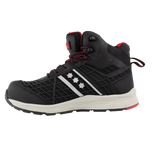 Rucanor Score Veiligheidsschoenen 331 hoog S3L SR FO zwart-rood(331)