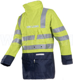 Sioen Jassen Reggio Multinorm- ARC fluo geel-marineblauw