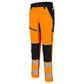 Portwest PW3 Hoge zichtbaarheid Broek T140 Hi-Vis stretch oranje-zwart(OB)