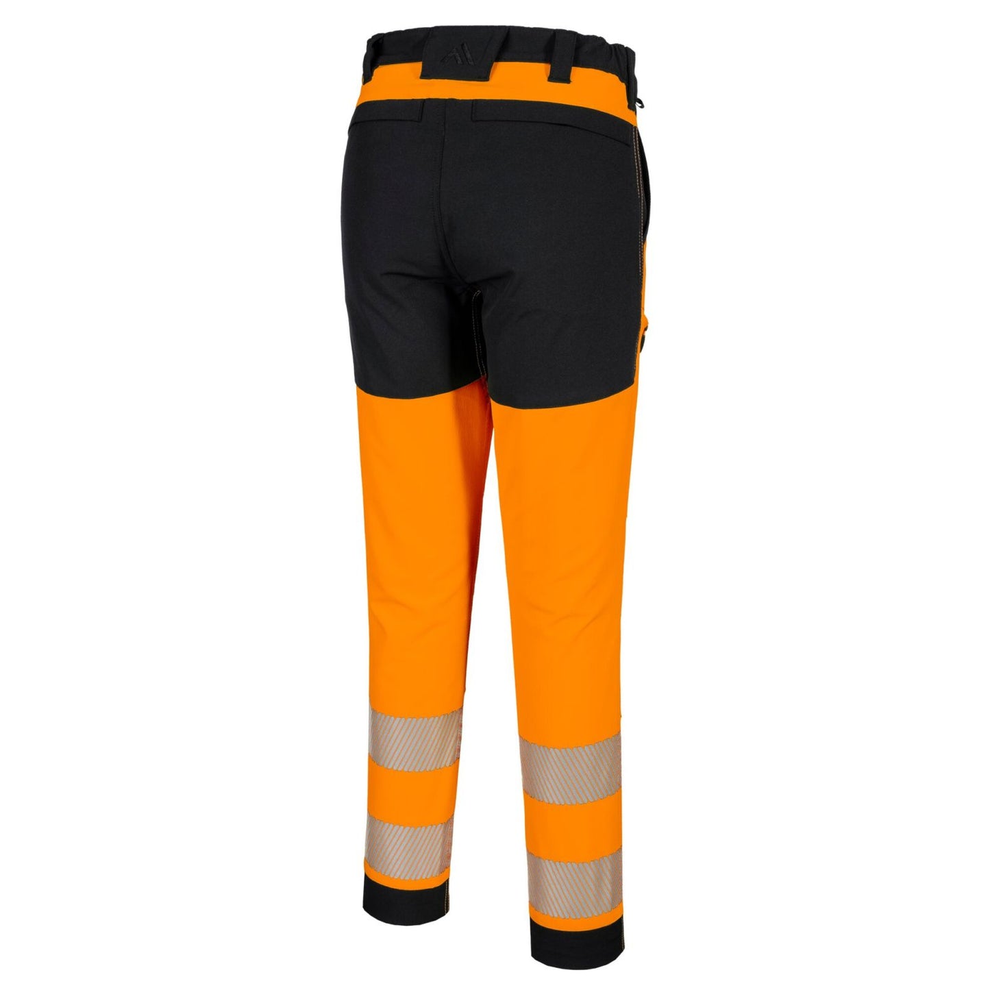 Portwest PW3 Hoge zichtbaarheid Broek T140 Hi-Vis stretch oranje-zwart(OB)