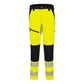 Portwest PW3 Hoge zichtbaarheid Broek T140 Hi-Vis stretch geel-zwart(YB)