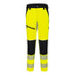 Portwest PW3 Hoge zichtbaarheid Broek T140 Hi-Vis stretch geel-zwart(YB)