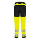 Portwest PW3 Hoge zichtbaarheid Broek T140 Hi-Vis stretch geel-zwart(YB)