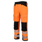 Portwest PW3 Hoge zichtbaarheid Harnasbroek T142 Hi-Vis oranje-zwart(OB)